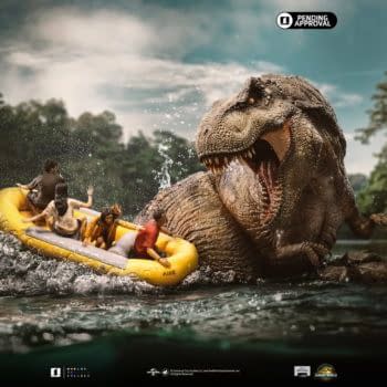 It’s A Dino Attack with Iron Studios Jurassic World: Rebirth Statue 