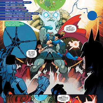 Interior preview page from DC x Sonic the Hedgehog #4