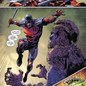 Interior preview page from DAREDEVIL #22 JOHN ROMITA JR. COVER