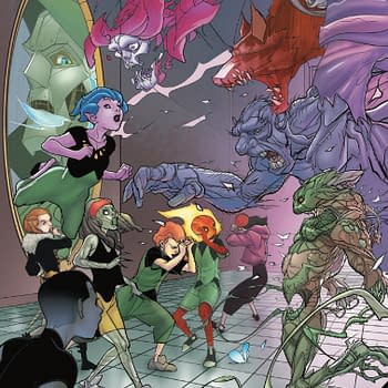 Interior preview page from DOOM ACADEMY #5 PABLO VILLALOBOS COVER