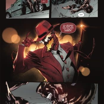 Interior preview page from EDDIE BROCK: CARNAGE #5 JESUS SAIZ COVER