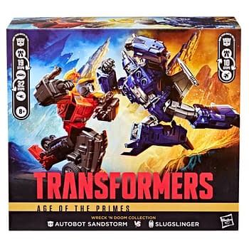 Transformers Wreck 'n Doom Sandstorm vs Slugslinger Revealed 