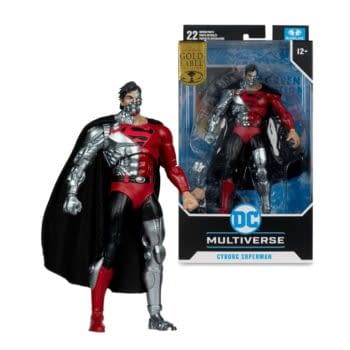 Cyborg Superman Returns with a New McFarlane Gold Label Figure 