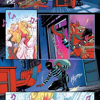 Interior preview page from Gotham City Sirens: Unfit for Orbit #1