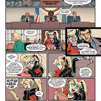 Interior preview page from Harley Quinn #52