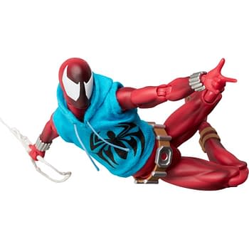 Marvel Comics Scarlet Spider Thrips with New MAFEX Exclusive Figure 
