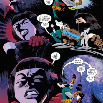 Interior preview page from Galaxy of Madness #10
