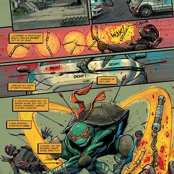 Interior preview page from TEENAGE MUTANT NINJA TURTLES #9 JORGE FORNéS COVER