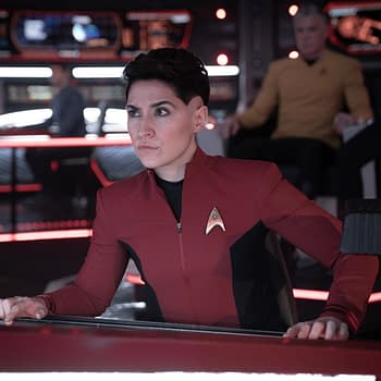 Strange New Worlds Star Melissa Navia on S03 Challenges, Ortegas, Gorn