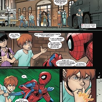 Interior preview page from SPIDER-BOY #20 PACO MEDINA COVER