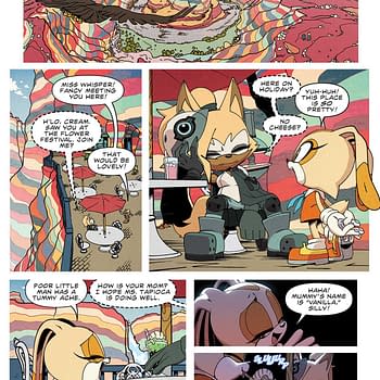 Interior preview page from SONIC THE HEDGEHOG #79 ADAM BRYCE THOMAS COVER