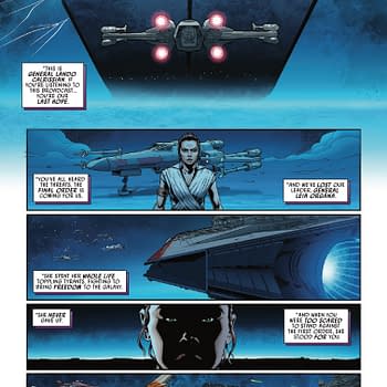 Interior preview page from STAR WARS: THE RISE OF SKYWALKER ADAPTATION #5 PHIL NOTO COVER