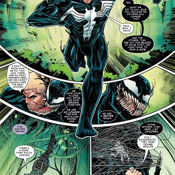 Interior preview page from SPIDER-VERSE VS. VENOMVERSE #2 LUCIANO VECCHIO COVER