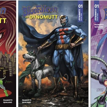 Jimmy Palmiotti & Pasquale Qualano On Blue Falcon And Dynomutt Comic