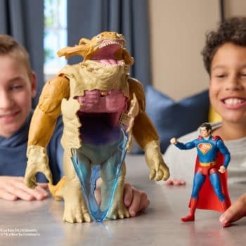 withIt’s A Superman vs Kaiju Slime Battle with New Spin Master Release