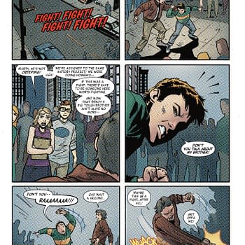 Interior preview page from THING #2 NICK BRADSHAW COVER