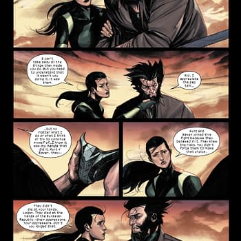 Interior preview page from ULTIMATE WOLVERINE #7 ALESSANDRO CAPPUCCIO COVER