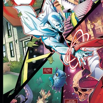 Interior preview page from VISION AND THE SCARLET WITCH #2 RUSSELL DAUTERMAN COVER