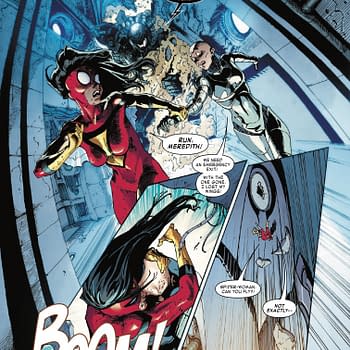 Interior preview page from WEST COAST AVENGERS #8 BEN HARVEY COVER