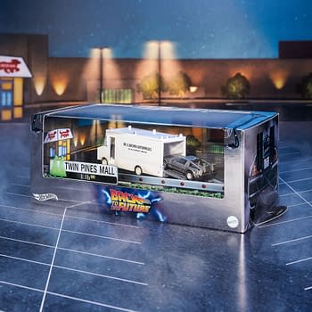 Back to the Future 40th Anniversary Hot Wheel Set Hots SDCC 25’