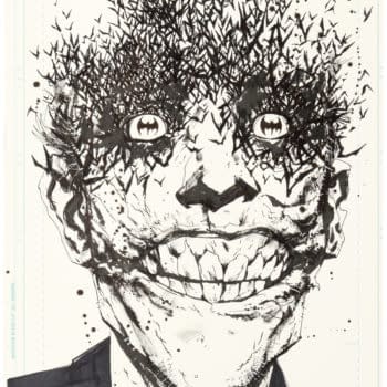 The Original Art For Jock's Most Famous Batman Cover Up for Auction
