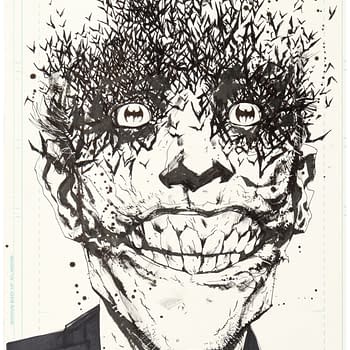 The Original Art For Jocks Most Famous Batman Cover Up for Auction