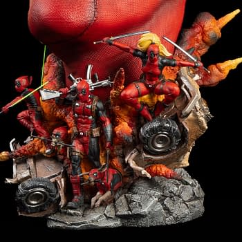 Get Inside the Mind of Deadpool with New Fine Art Bust from PCS