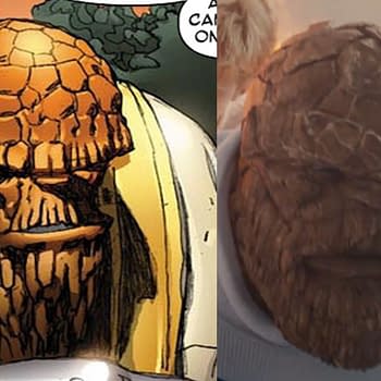 How Long Until The Thing Has A Beard In The Comic Books As Well?