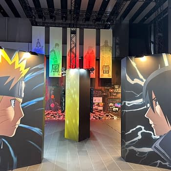 Naruto the Gallery European Exhibition Tours First Stop TOKYOPOP