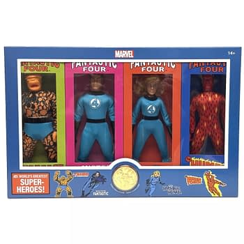 Disney Store Exclusive Fantastic Four Mego 4-Pack Revealed 