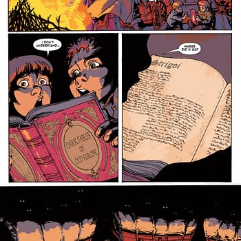 Interior preview page from TEXARCANUM #1 MICHAEL HEISLER COVER