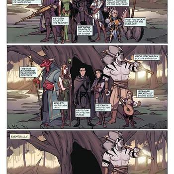 Interior preview page from CRITICAL ROLE: VOX MACHINA ORIGINS I #2 CHRIS NORTHROP COVER