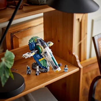 New LEGO Star Wars Jango Fett's Starship Set Arrives with Lama Su