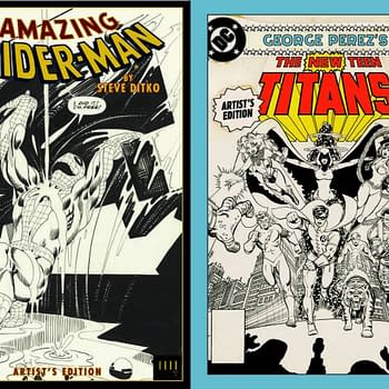 Steve Ditko Spider-Man & George Perez Teen Titans Artist's Editions