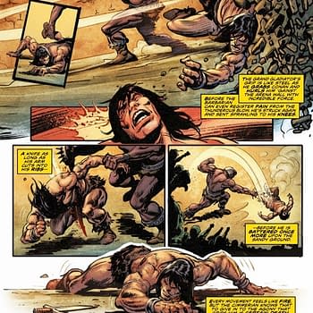 Interior preview page from Conan The Barbarian #22
