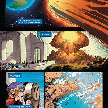 Interior preview page from DC's Kal-El-Fornia Love #1