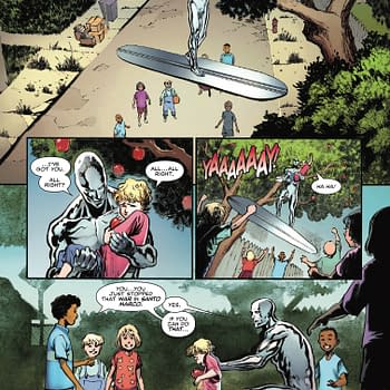 Interior preview page from DEATH OF THE SILVER SURFER #2 DIKE RUAN COVER