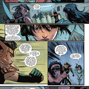 Interior preview page from DOOM'S DIVISION #5 CREEES LEE COVER