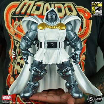 God Emperor Doctor Doom Arrives at SDCC with Mondo Exclusive 