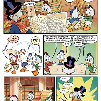 Interior preview page from DuckTales #5