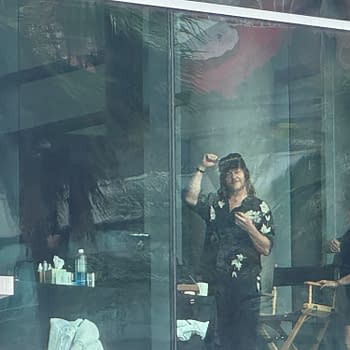 When Darly Dixon Waves From The Window At San Diego Comic-Con