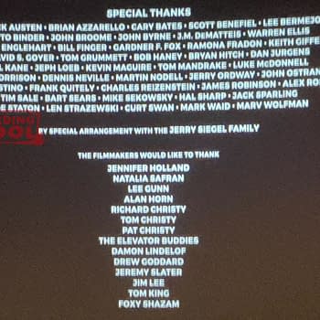The Comic Creators Who Get Special Thanks In The New Superman Movie