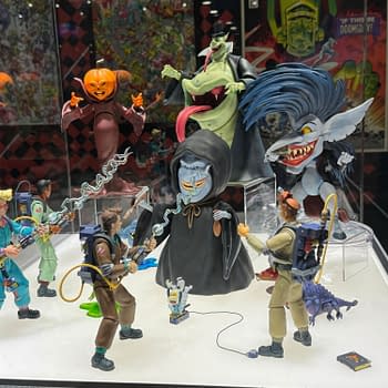 Mondo SDCC Preview Booth - The Real Ghostbusters, Godzilla & More