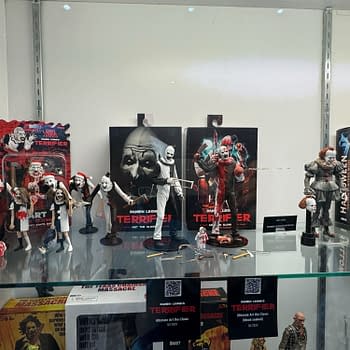 NECA Booth SDCC ’25 - Horror Lives with Wednesday, Terrifier & More 