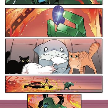 Interior preview page from IT'S JEFF: INFINITY PAWS #1 NAO FUJI COVER