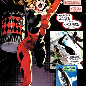 Interior preview page from Justice League Unlimited #9