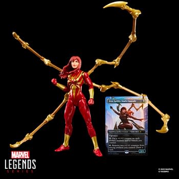 MJ Becomes Iron Spider with New Spider-Man x MTG Marvel Legends Set