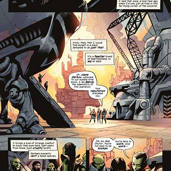 Interior preview page from Flash Gordon Quarterly #4