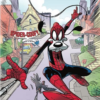 Interior preview page from MARVEL AND DISNEY: WHAT IF GOOFY BECAME SPIDER-MAN #1 FRANCESCO D'IPPOLITO COVER