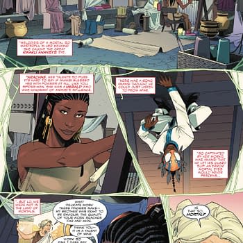 Interior preview page from MILES MORALES: SPIDER-MAN #35 FEDERICO VICENTINI COVER